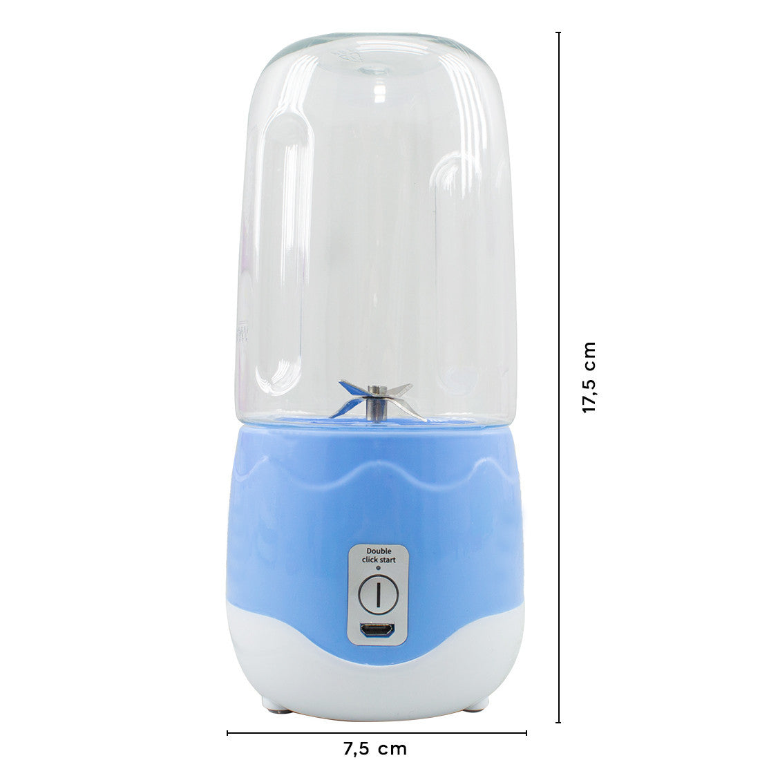 Extracteur presse-agrumes électrique mini mélangeur portable rechargeable 400ml