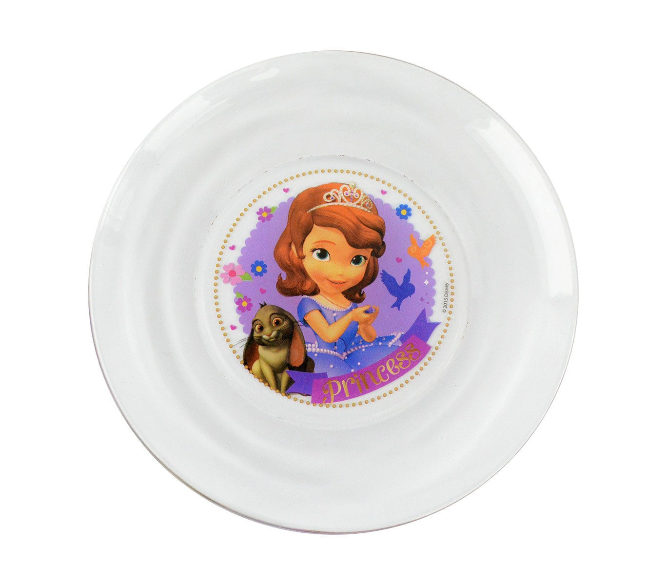 WD8543 Set de Petit-déjeuner Princesse Sofia avec bol tasse et soucoupe en verre