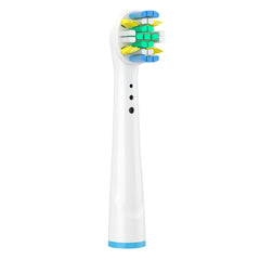 Tête rechange 4pcs brosse à dents électrique compatible nettoyage interdentaire