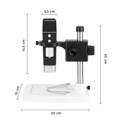 Microscope contrôle d'application de smartphone vidéo numérique Wi-Fi portable