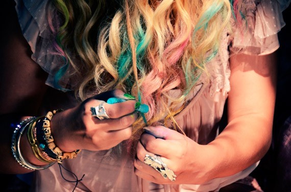 24 craie pastel teinture capillaire (non toxique)