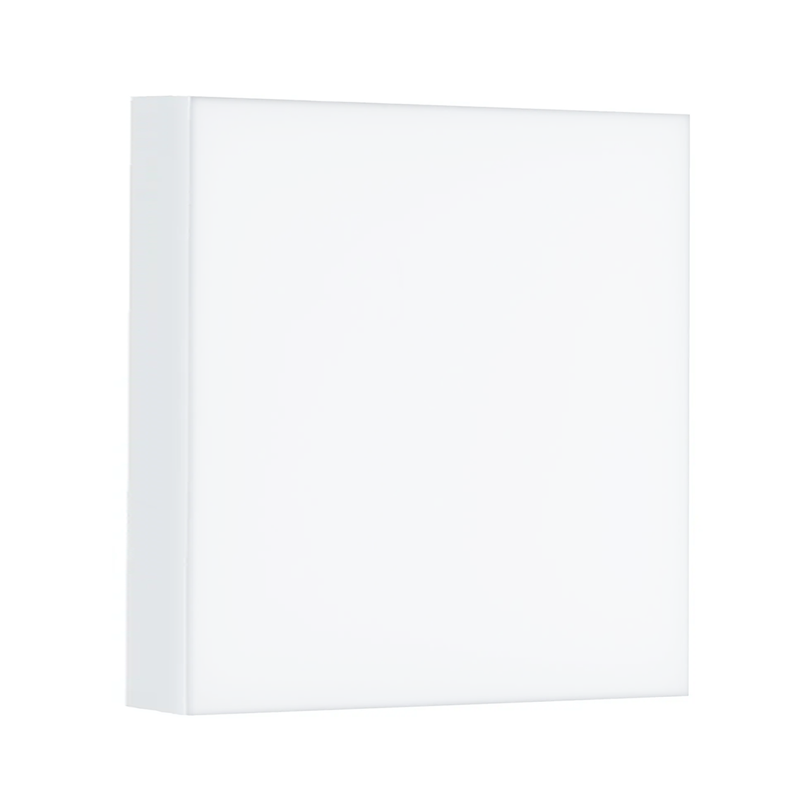 Plafonnier LED 12W Lumière blanche 6000K Lampe carrée d'intérieur
