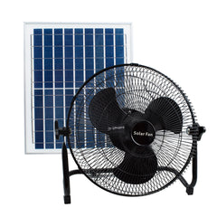 Ventilateur Portable Rechargeable Solaire Sans Fil de Table/Mural pour Camping
