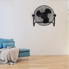 Ventilateur Portable Rechargeable Solaire Sans Fil de Table/Mural pour Camping