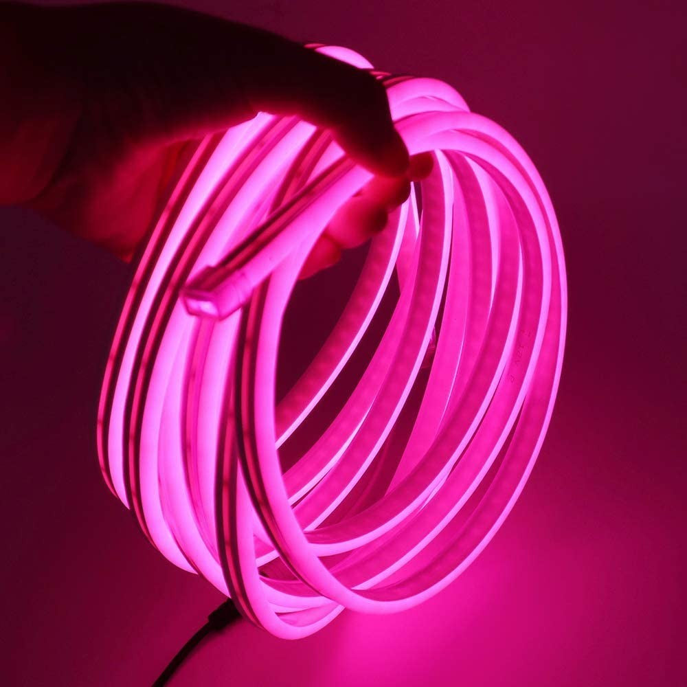 Bande LED néon flexible 5m avec 120 lumières LED pour intérieur et extérieur