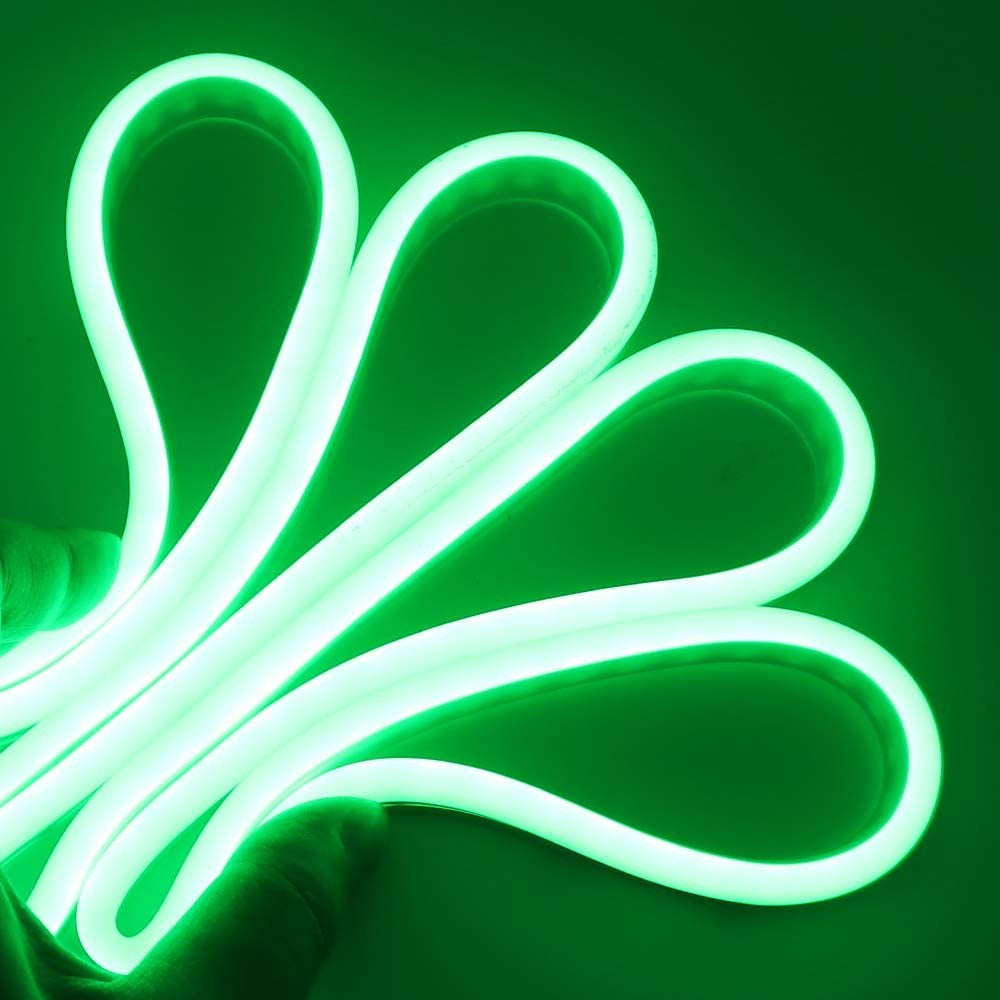 Bande LED néon flexible 5m avec 120 lumières LED pour intérieur et extérieur