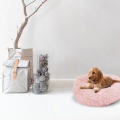 Maison coussin pour chien et chat doux chaud 40 cm Texture en 5 couleurs