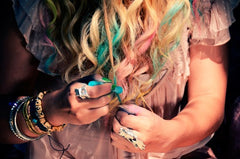24 craie pastel teinture capillaire (non toxique)