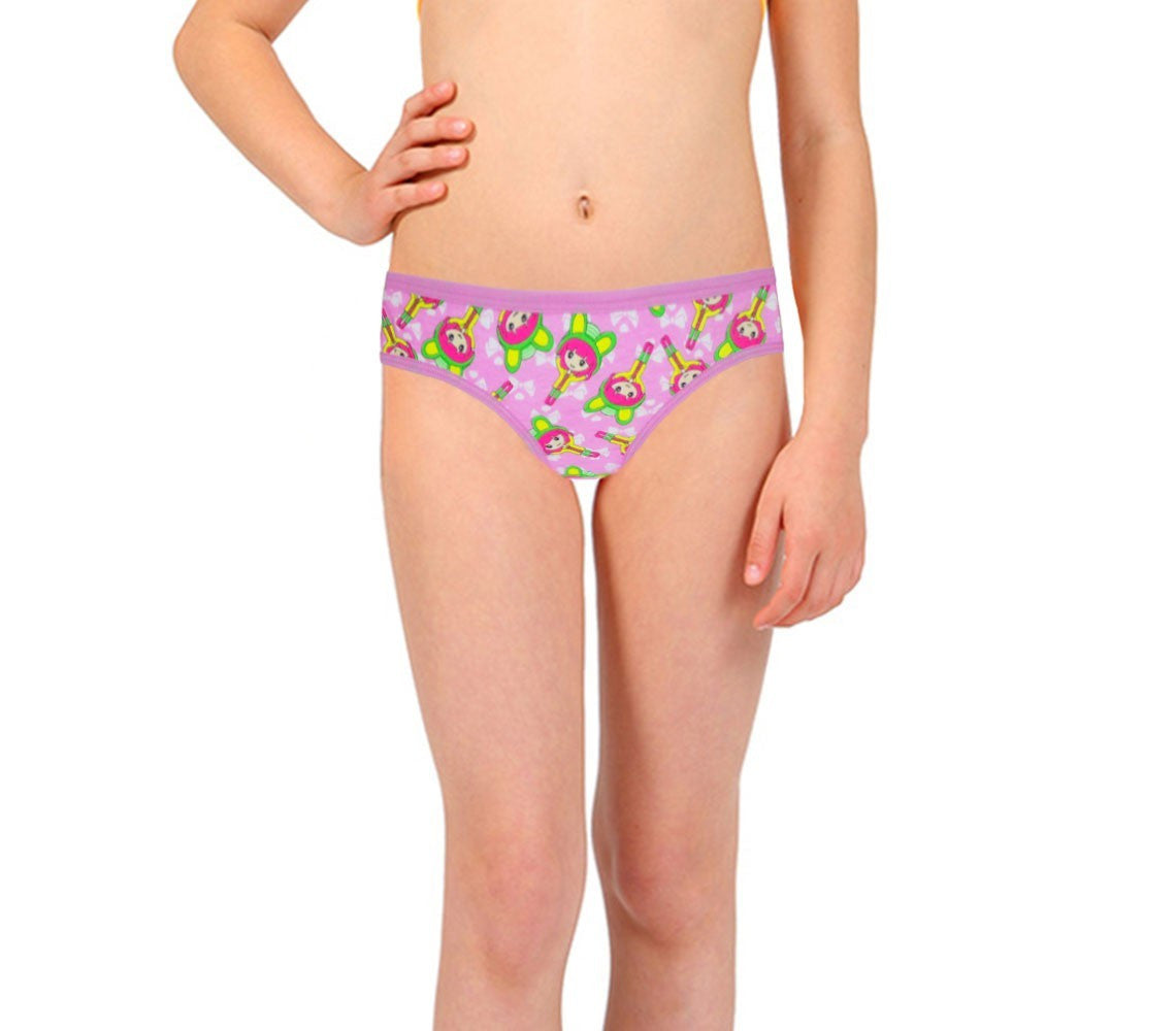Pack 3- 6 - 12 culottes - modèle LUCY avec des imprimés colorés de 2 à 13 ans