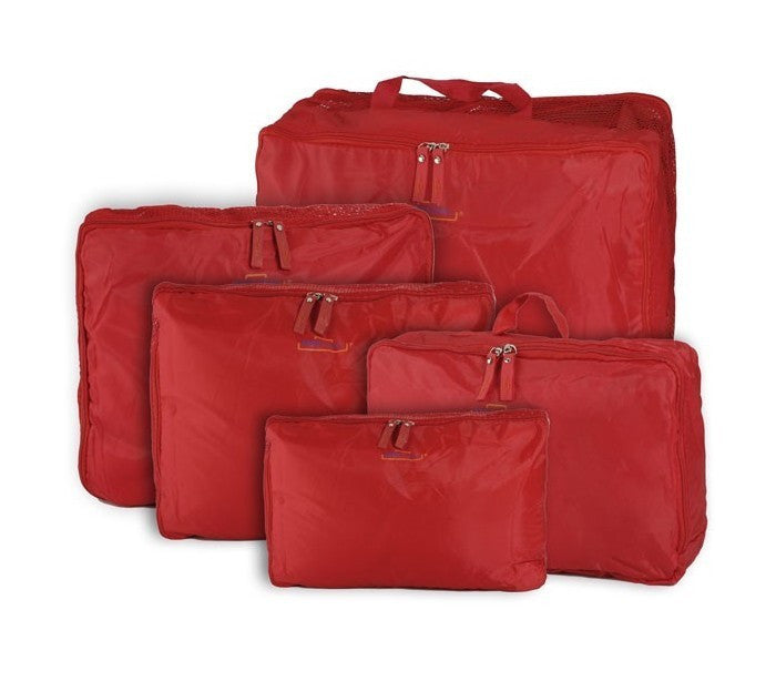 Se de cinq sacs de rangement pour vêtements chaussures -Voyage valise sac maison
