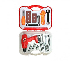 Jeu mécanique MEC-MAC -mini outils -15 accessoires -mallette de Bricoleur 374914