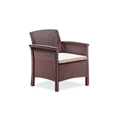 Ensemble de canapé 2 places style Rattan VENEZIA pour salon extérieur