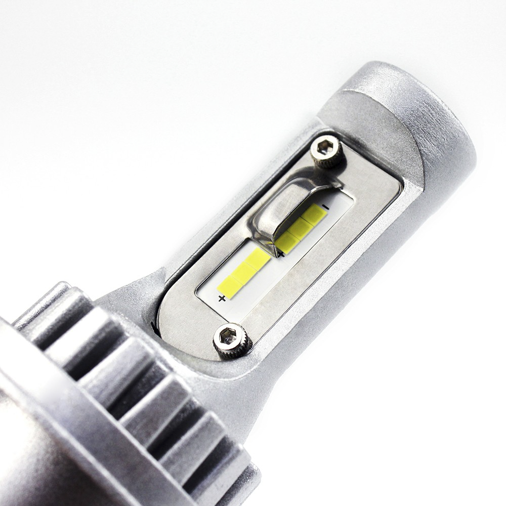 2 ampoules LED M9 H4 pour phares de voiture et de moto 1500LM 16W
