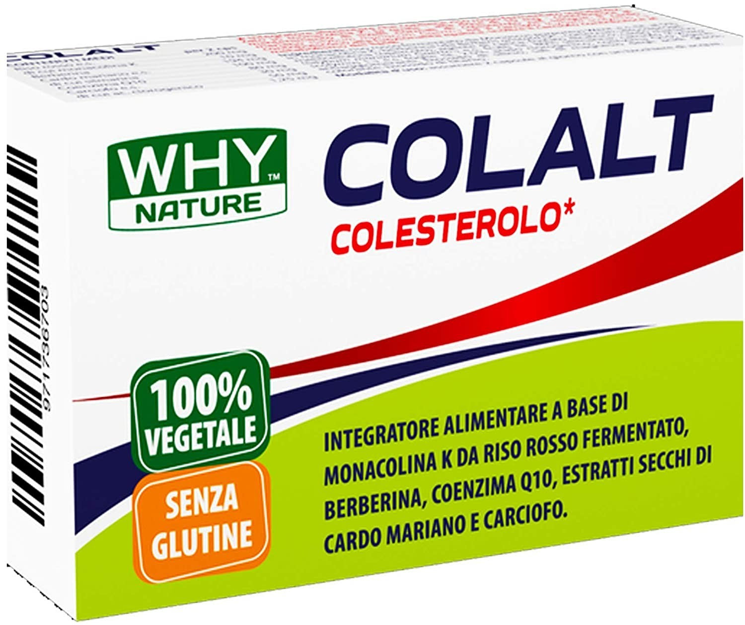 Colalt 60 Capsules WHYNATURE Complément alimentaire contre le cholestérol