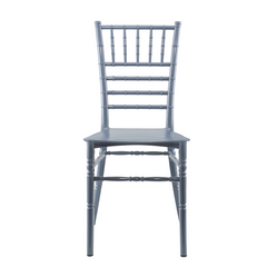 Pack 4 chaises Chiavari vintage grises Chaise Chiavarina Catering au classique