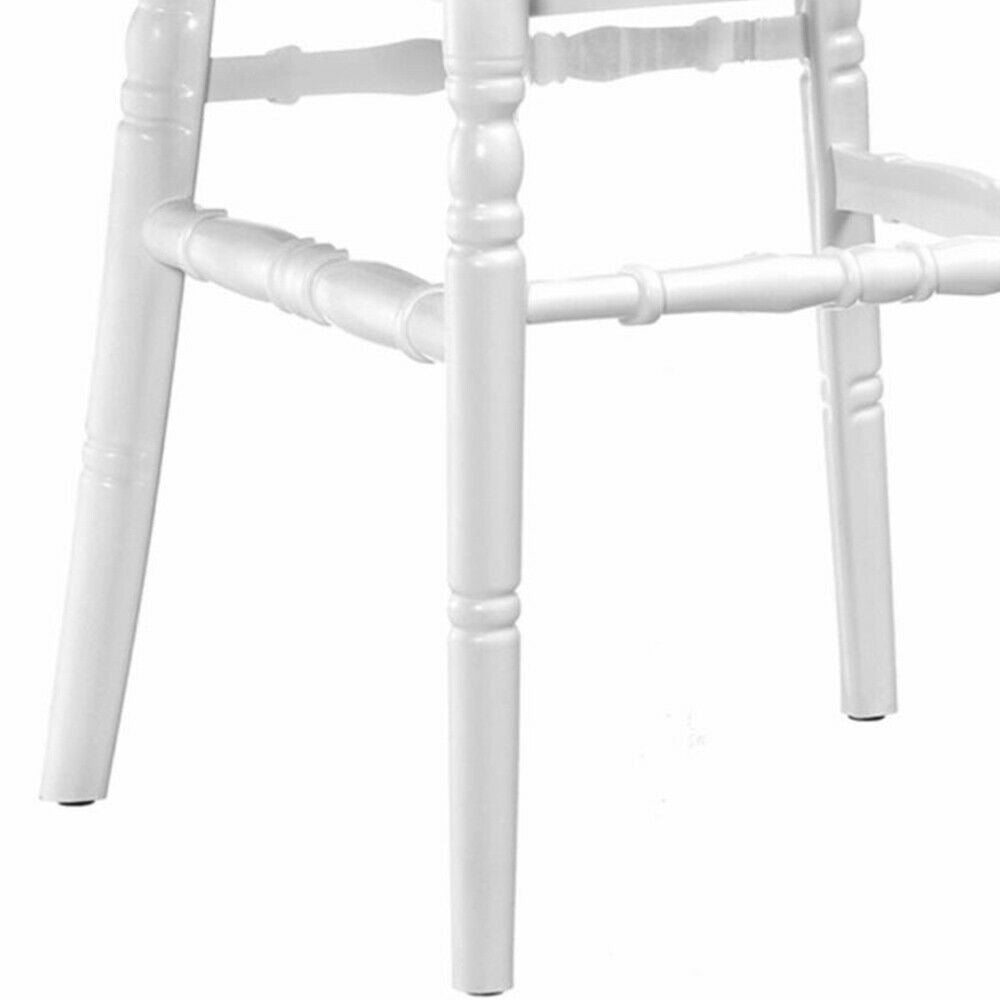 Ensemble6 chaises Chiavari blanches chaise vintage pour réception ou la maison
