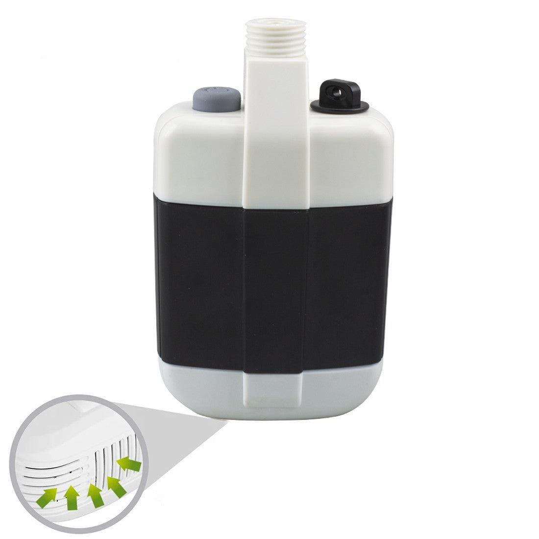 Douche portable rechargeable avec tuyau flexible pour le camping ou le jardin
