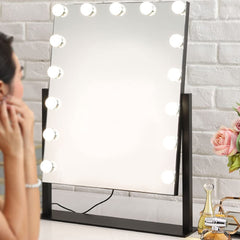 Ensemble 10 ampoules LED pour coiffeuse avec régulateur d'intensité et câble USB