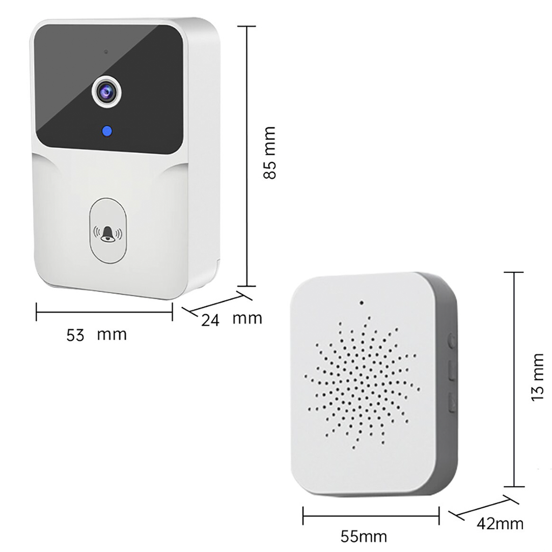 Carillon intelligent Wi-Fi et Bluetooth avec contrôle audio bidirectionnel