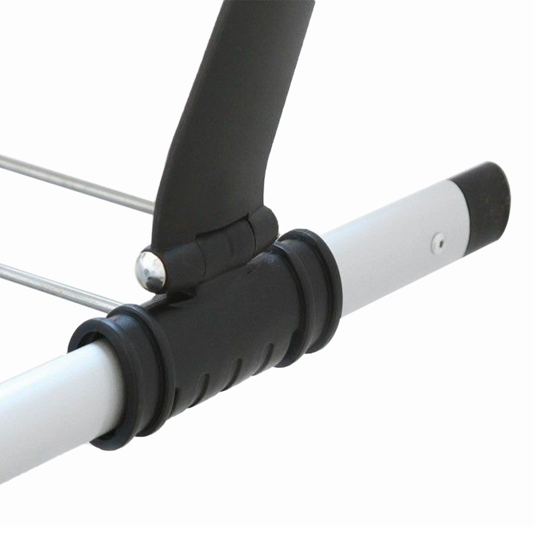Corde à linge ou radiateur de balcon 54cm en aluminium et supports réglables