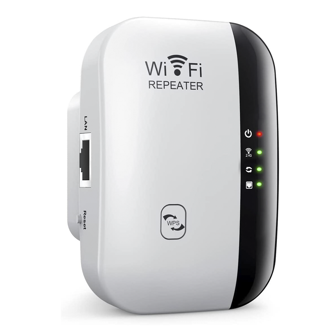 Amplificateur Wi-Fi Répéteur de signal 2,4 GHz Port LAN avec antenne intégrée