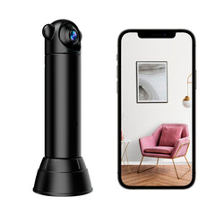 Mini caméra Rotation 180° Q-Sx82 Wi-Fi sans fil 1080p 4K Vision nocturne