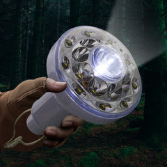 Lampe LED portable Torche à charge solaire ampoule pour le camping avec crochet