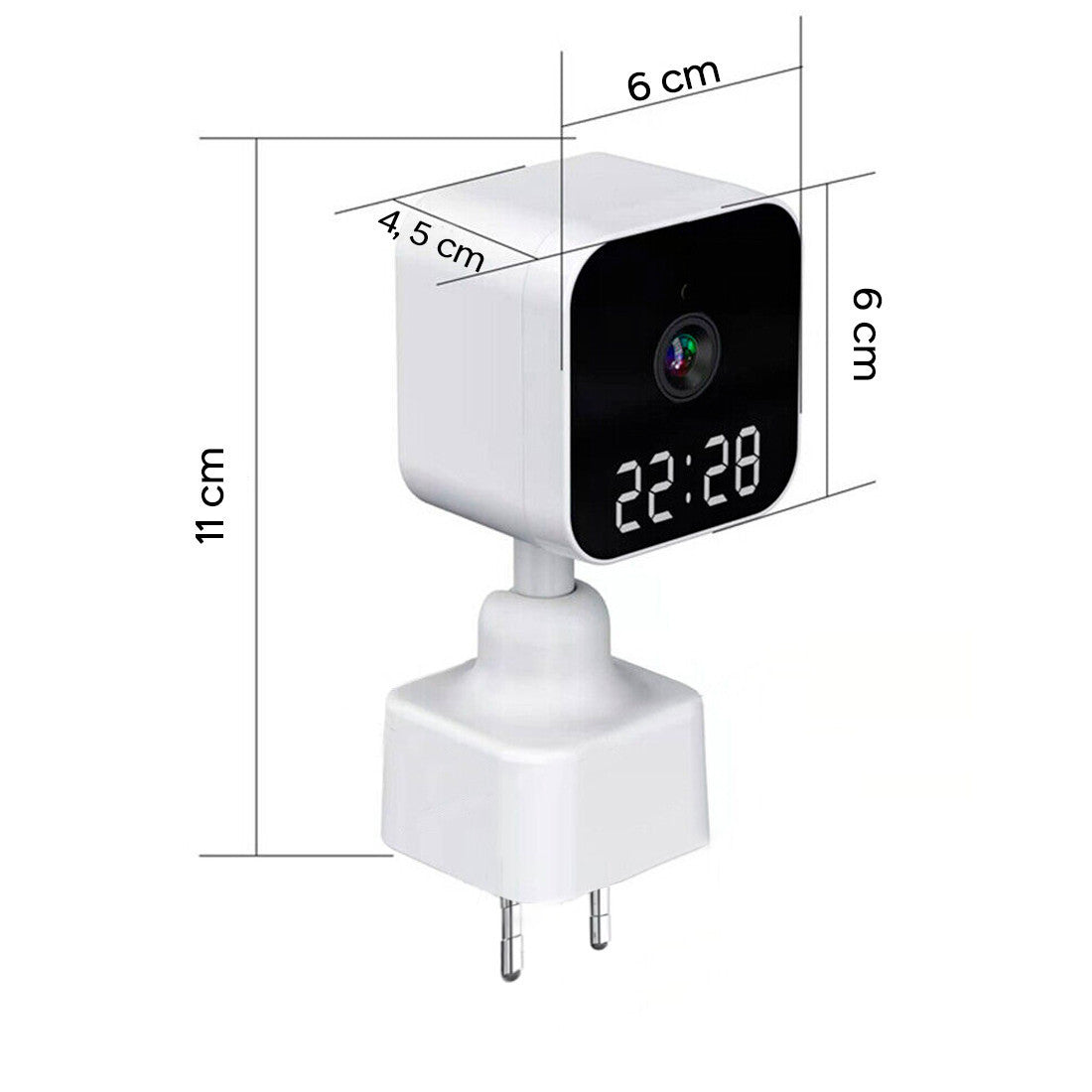 Caméra panoramique Q-SX909 sans fil pour enregistrement 4K-HD avec télécommande