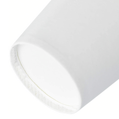 Pack de 100 Gobelets Jetables en Carton Biodégradables et Compostables 180 ml