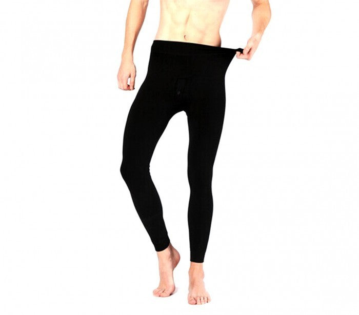 Leggings thermique Homme - MEGGINGS - Rabat avec clips en tissu extensible