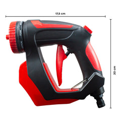 Tuyau avec buse de réservoir de savon 200 ml Pulvérisateur 8 jets d'eau