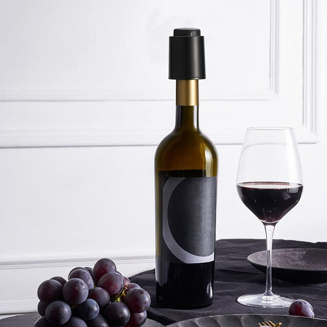 Système vide de bouchon de vin économiseur réutilisable avec enregistrement date