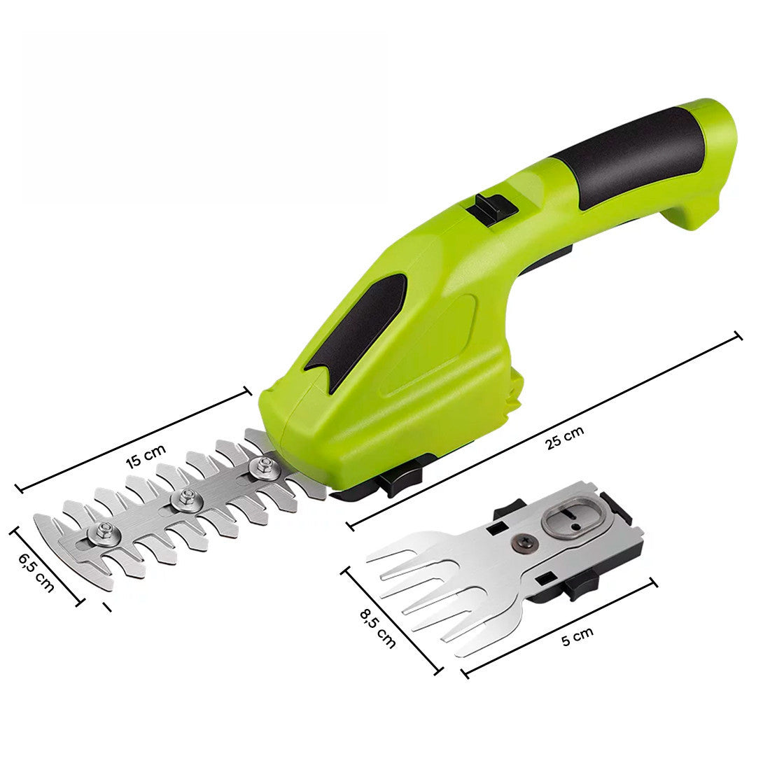 Taille-haie électrique à batterie rechargeable 7,2V sans fil