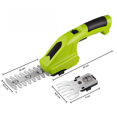 Taille-haie électrique à batterie rechargeable 7,2V sans fil