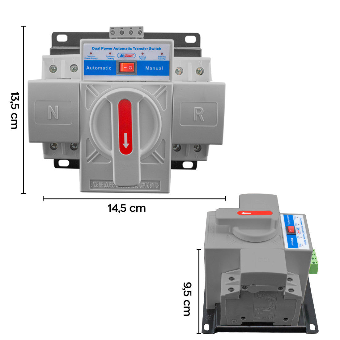 Interruptor de transferencia automática Generador de energía dual de 230 V