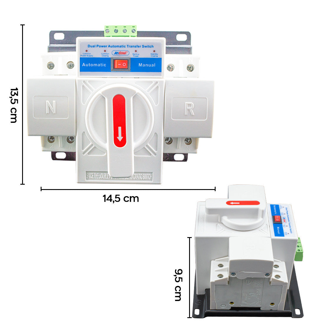 Interruptor de transferencia automática Generador de energía dual de 230 V