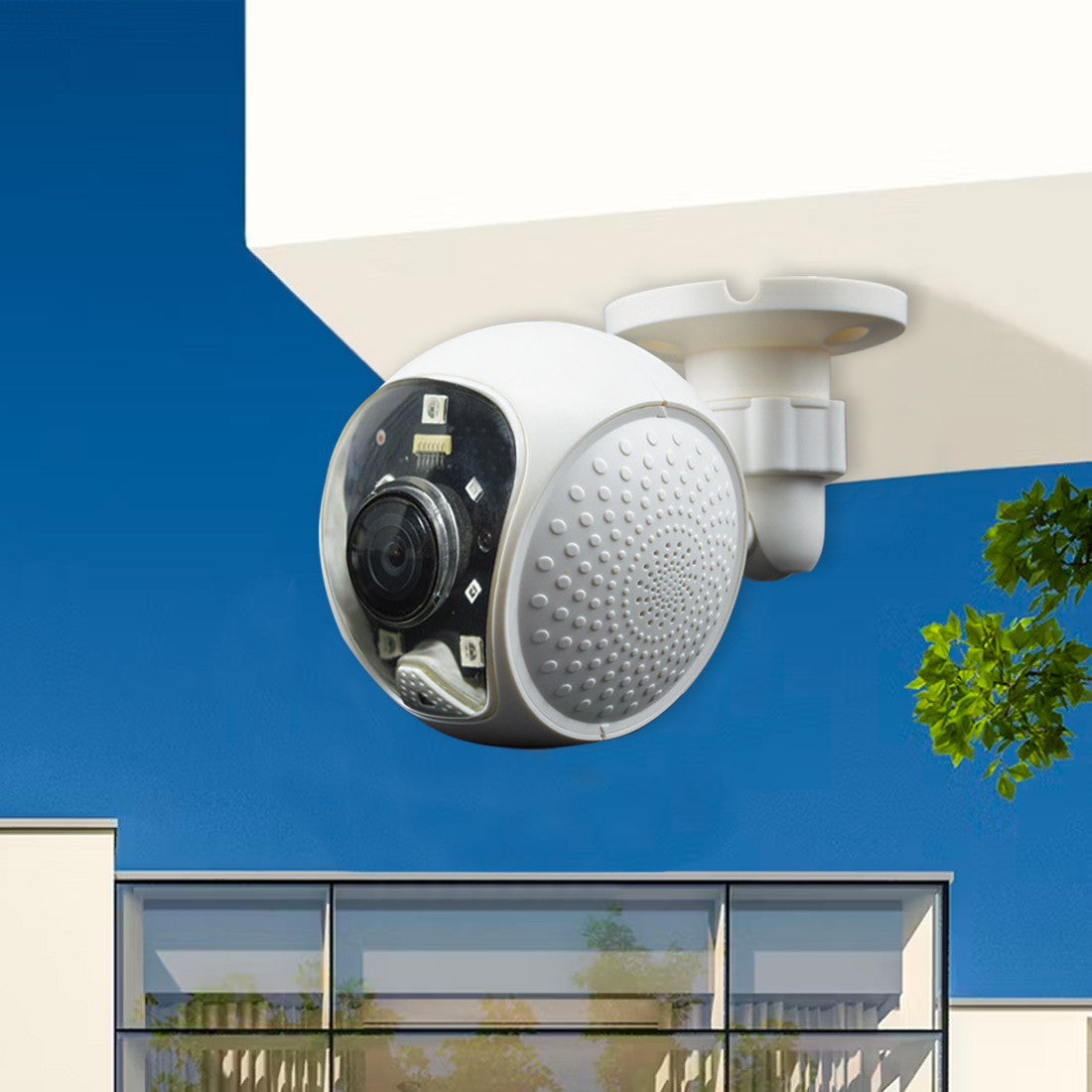 Caméra IP Wi-Fi Full HD avec sirène et application