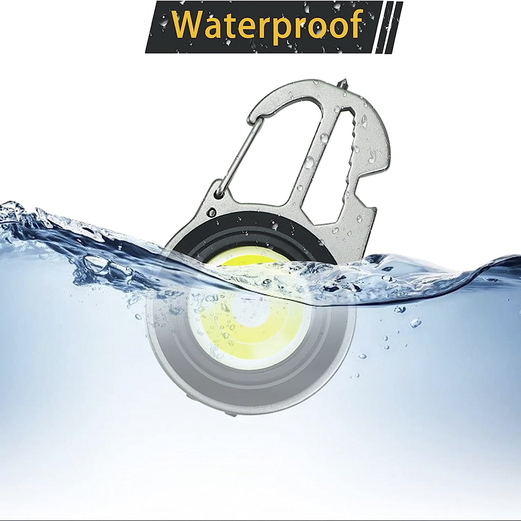 Mini lampe poche LED polyvalente portable rechargeable pour camping avec trépied