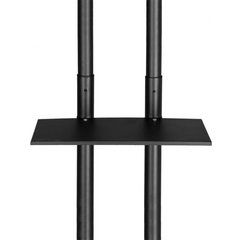 Support de chariot TV à 4 roues pivotantes pour téléviseurs mobiles jusqu'à 50kg