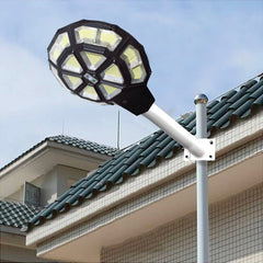 Lampe solaire de rue Jortan 500W IP66 Télécommande et minuterie