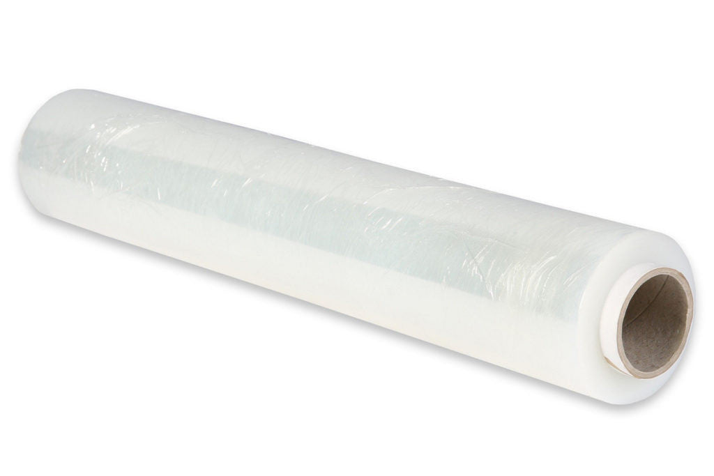 Lot 3 rouleaux film rétractable transparent élastique manuel 23 µm 2,4 kg 500 mm