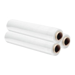 Pack 12 pièces film rétractable manuel transparent 23 MY, 2,4 kg, 500 mm