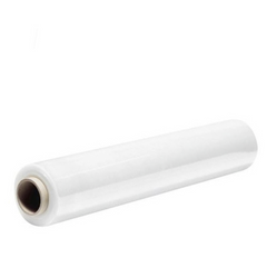 Pack 18 films étirables manuels blancs de 23 MY 3 mètres de long 2,4 kg, 500 mm