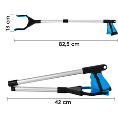 Pince télescopique pour ramasser des objets avec pince pliable de 82 cm de long