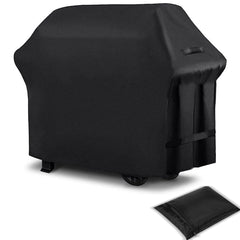 Housse imperméable pour barbecues jardin 190X71X117 noire avec fermeture velcro