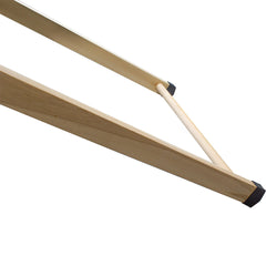 Table repasser en bois MARA pliable avec support pour fer à repasser 141x82x45cm