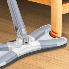 Balai serpillière Twist Clean Floor avec brosse rotative à 360°  en microfibre