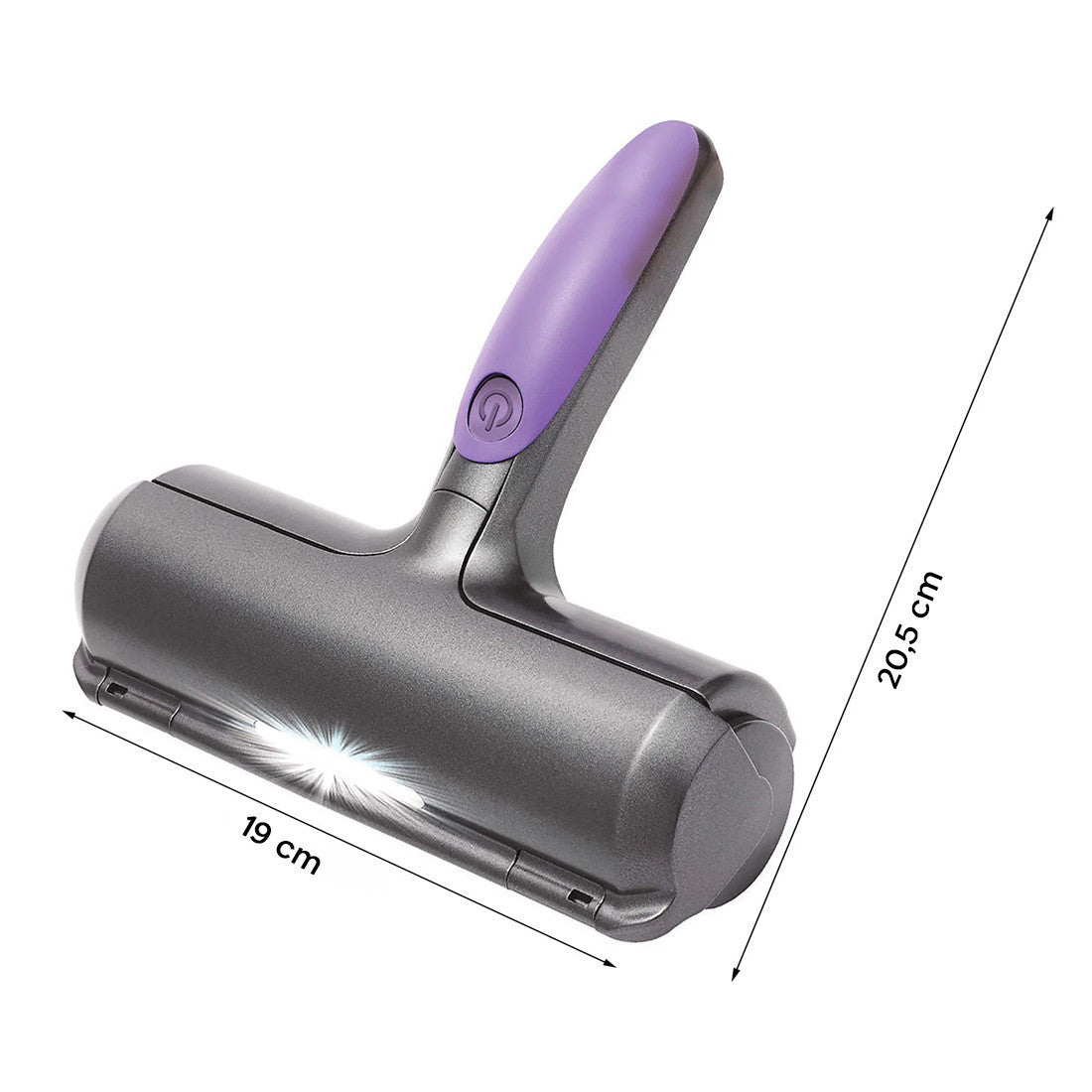 Rouleau brosse pour éliminer poils d'animaux compagnie sans fil réutilisable