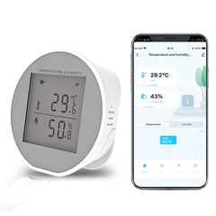 Thermostat numérique contrôle température et l'humidite télécommande Wi-Fi 2.4