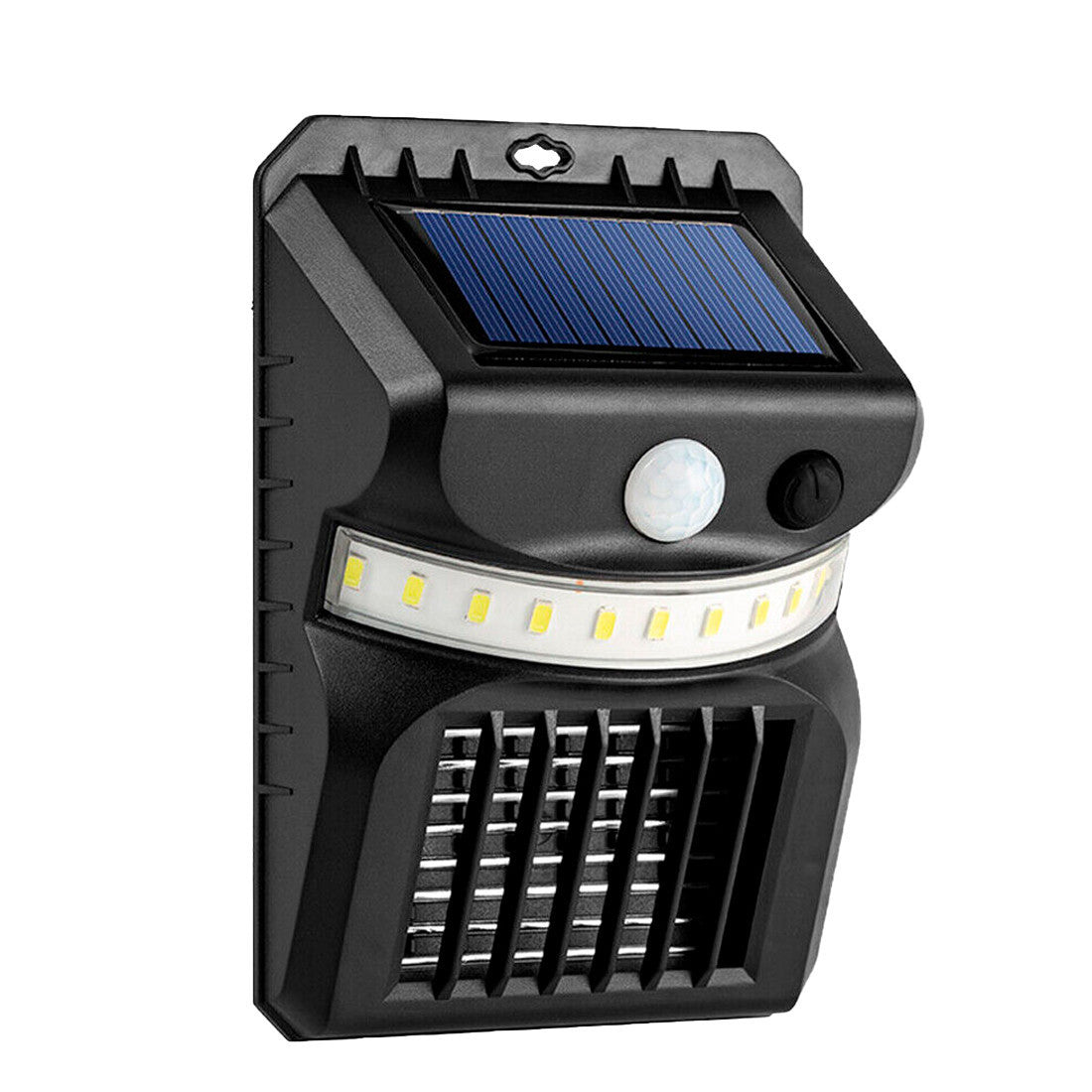 Mini lampe solaire à charge LED Répulsif anti-moustiques à capteur mouvement UV